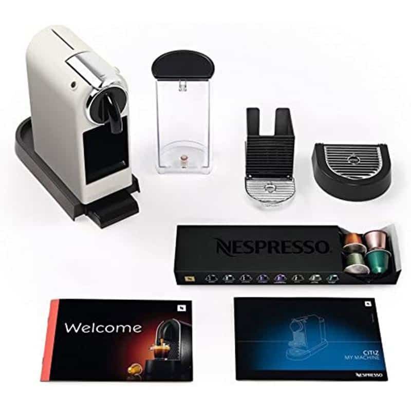 Máy pha cafe viên nén DeLonghi EN167.W Citiz 5 Máy pha cafe viên nén DeLonghi EN167.W Citiz