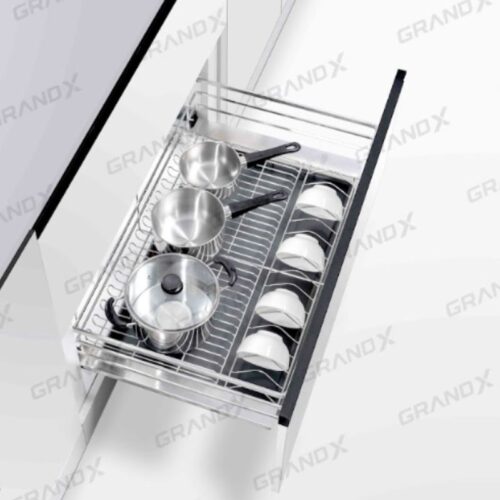 Giá xoong nồi Inox SUS304 nan dẹt GrandX XP.80S 6 Ảnh giá xoong nồi Inox SUS304 nan dẹt GrandX XP.80S