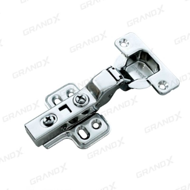 Bản lề cong lắp trùm nửa Capella thép GrandX XC.IR107B 3 Bản lề cong lắp trùm nửa Capella thép GrandX XC.IR107B