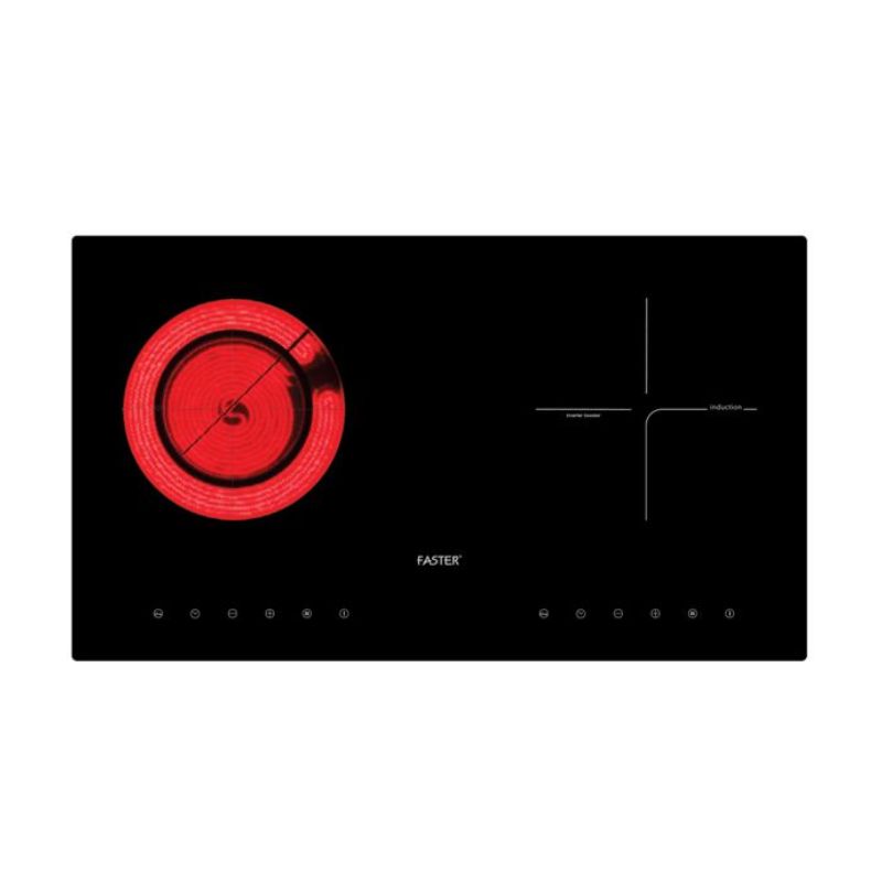 Bếp từ kết hợp hồng ngoại Faster FS 738HI Plus lắp âm 3 Bếp từ kết hợp hồng ngoại Faster FS 738HI PLUS lắp âm