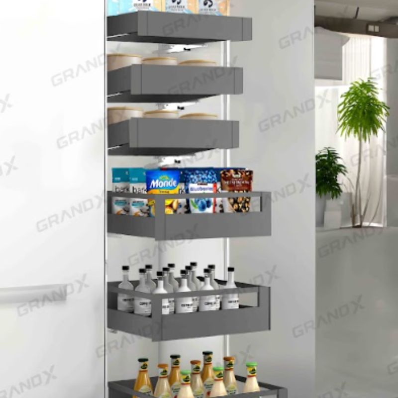 Tủ đồ khô ngăn kéo độc lập GrandX XPR.B459 3 Tủ đồ khô ngăn kéo độc lập GrandX XPR.B459