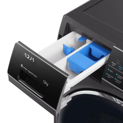 Máy Giặt Aqua Inverter 12 Kg AQD-A1200H.PS cửa trước 7 Ảnh máy Giặt Aqua Inverter 12 Kg AQD-A1200H.PS cửa trước