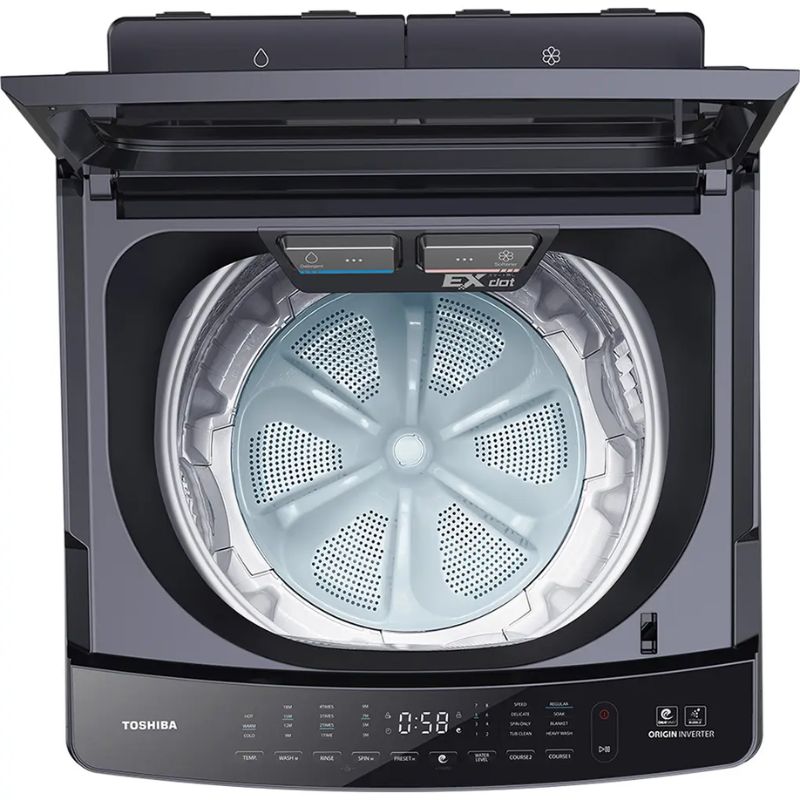 Máy Giặt Toshiba Inverter 12 Kg AW-DUM1300KV(MG) cửa trên 4 Ảnh máy Giặt Toshiba Inverter 12 Kg AW-DUM1300KV(MG) cửa trên