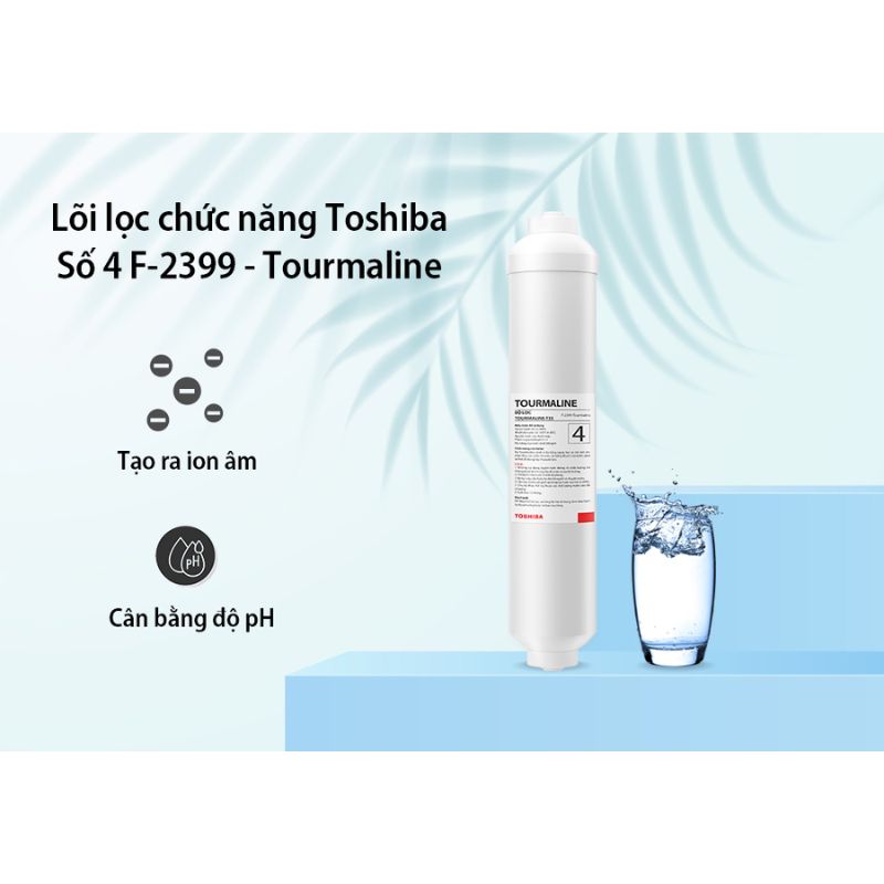 Lõi lọc nước Toshiba F-2399-Tourmaline 5 Ảnh thực tế lõi lọc nước Toshiba F-2399-Tourmaline
