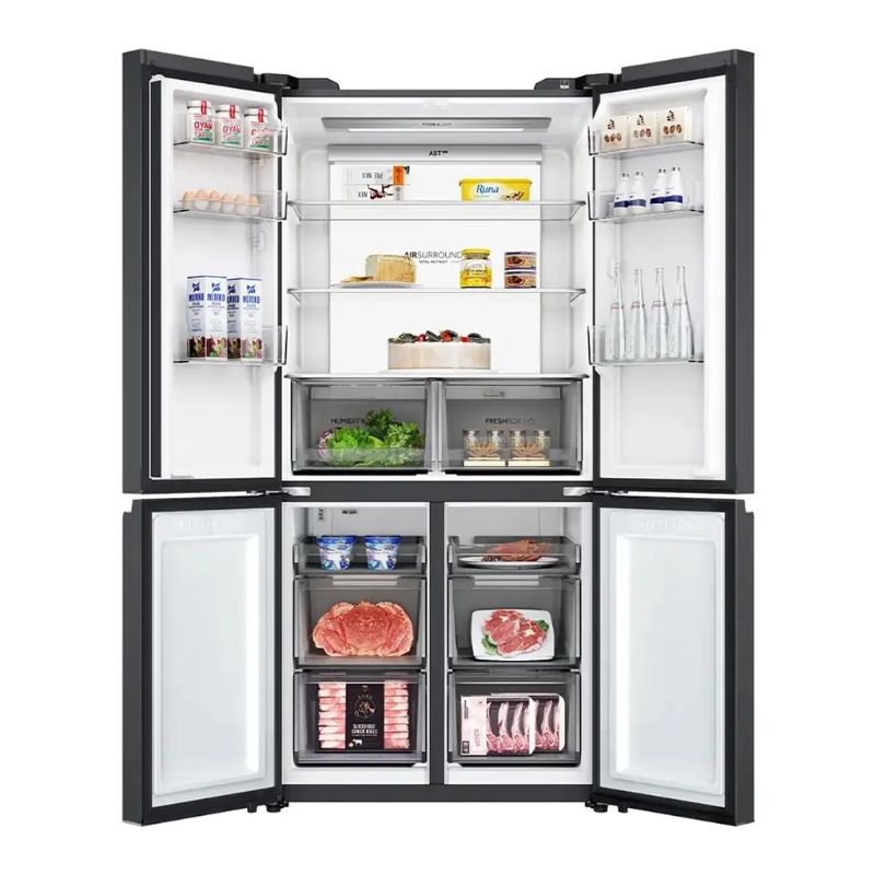 Tủ Lạnh 4 cánh Multi Doors Inverter 660 Lít Aqua AQR-M727XA(GB)U1 4 Ảnh tủ Lạnh 4 cánh Multi Doors Inverter 660 Lít Aqua AQR-M727XA(GB)U1