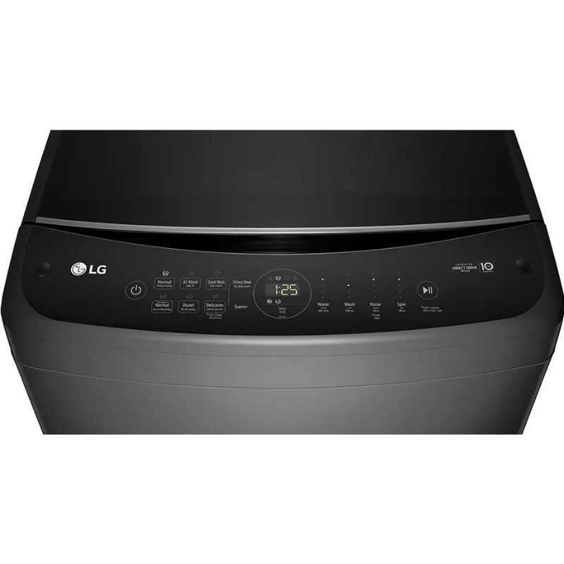Máy Giặt LG Inverter 12 Kg T2512VBTB cửa trên 5 Bảng điều khiển máy Giặt LG Inverter 12 Kg T2512VBTB cửa trên