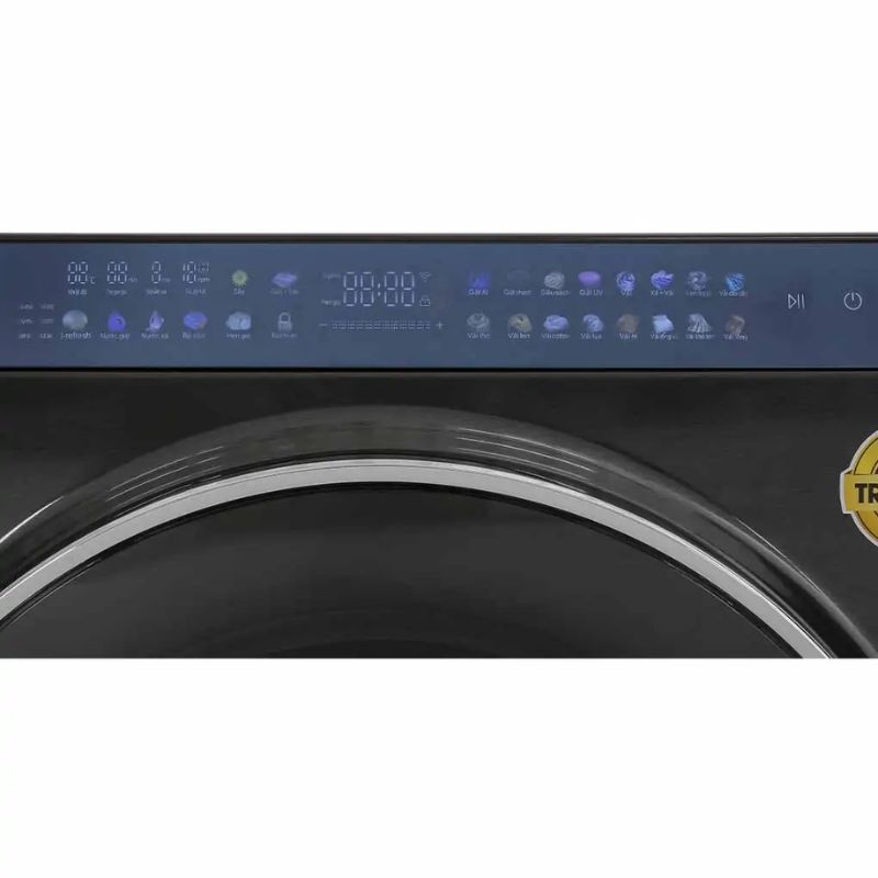 Máy Giặt Sấy Aqua Inverter Giặt 15 Kg - Sấy 10 Kg AQD-DH1500G.PP 5 Bảng điều khiển máy Giặt Sấy Aqua Inverter Giặt 15 Kg - Sấy 10 Kg AQD-DH1500G.PP