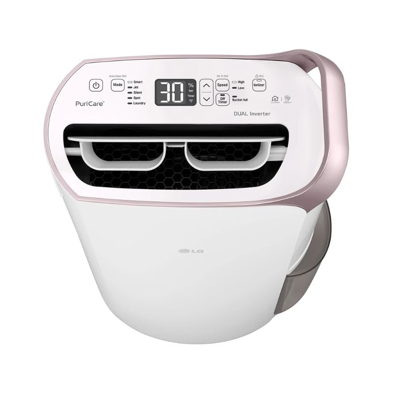 Máy hút ẩm LG Dual Inverter 19 lít MD19GQGE0 6 Bảng điều khiển máy hút ẩm LG Dual Inverter 19 lít MD19GQGE0