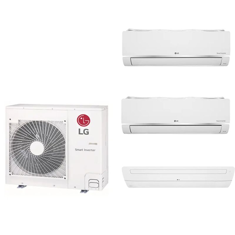 Bộ máy lạnh Multi LG Inverter 2 dàn lạnh & cassette 4 HP Z4UQ36GFA0-2 3 Bộ máy lạnh Multi LG Inverter 2 dàn lạnh & cassette 4 HP Z4UQ36GFA0-2