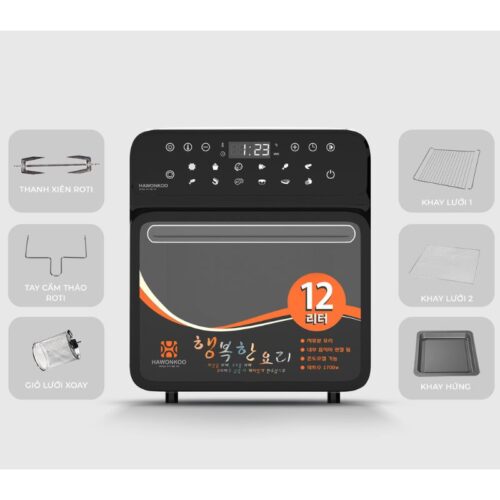 Nồi chiên không dầu Hawonkoo AFH-128-W 6 Chi tiết nồi chiên không dầu Hawonkoo AFH-128