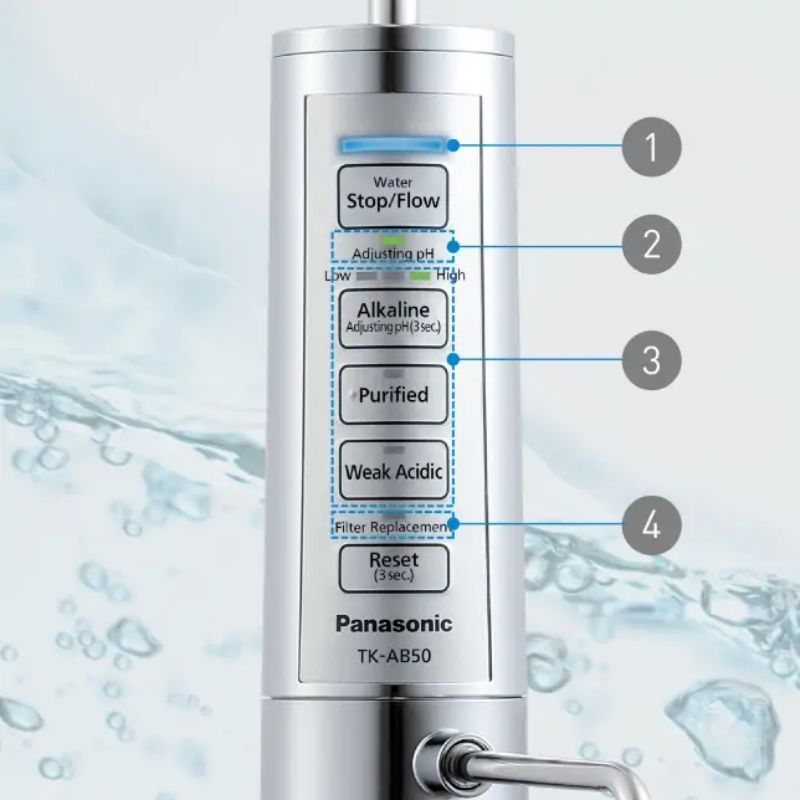 Máy lọc nước Panasonic TK-AB50 4 Điều khiển máy lọc nước Panasonic TK-AB50