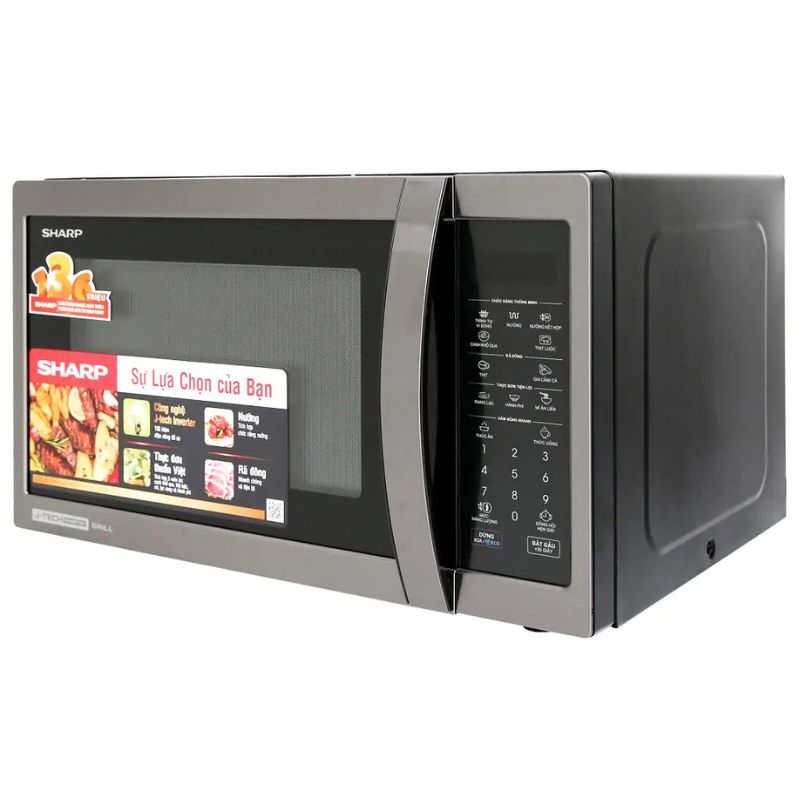 Lò vi sóng Sharp R-G728XVN-BST 28 lít 4 Ảnh lò vi sóng Sharp R-G728XVN-BST 28 lít