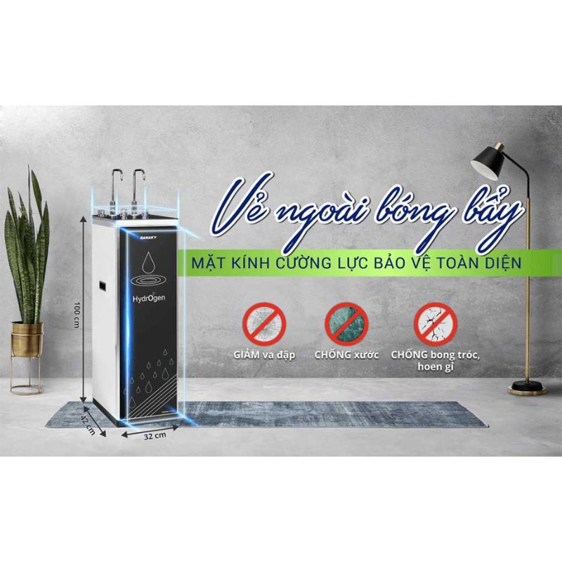 Máy lọc nước Sanaky VH-102HP 4 Kích thước máy lọc nước Sanaky VH-102HP