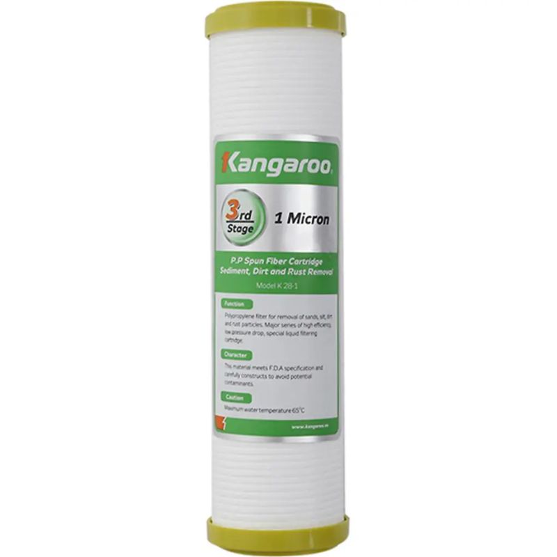 Lõi lọc nước Kangaroo K 28-1 3 Lõi lọc nước Kangaroo K 28-1