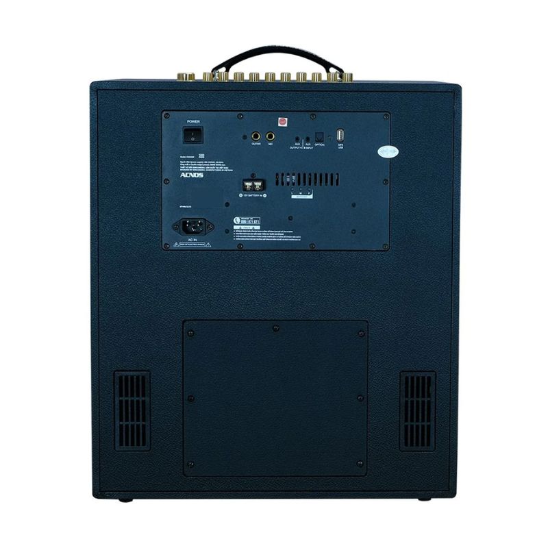 Loa Karaoke Xách Tay Acnos CS550SR 1200W 5 Mặt sau Loa Karaoke Xách Tay Acnos CS550SR 1200W