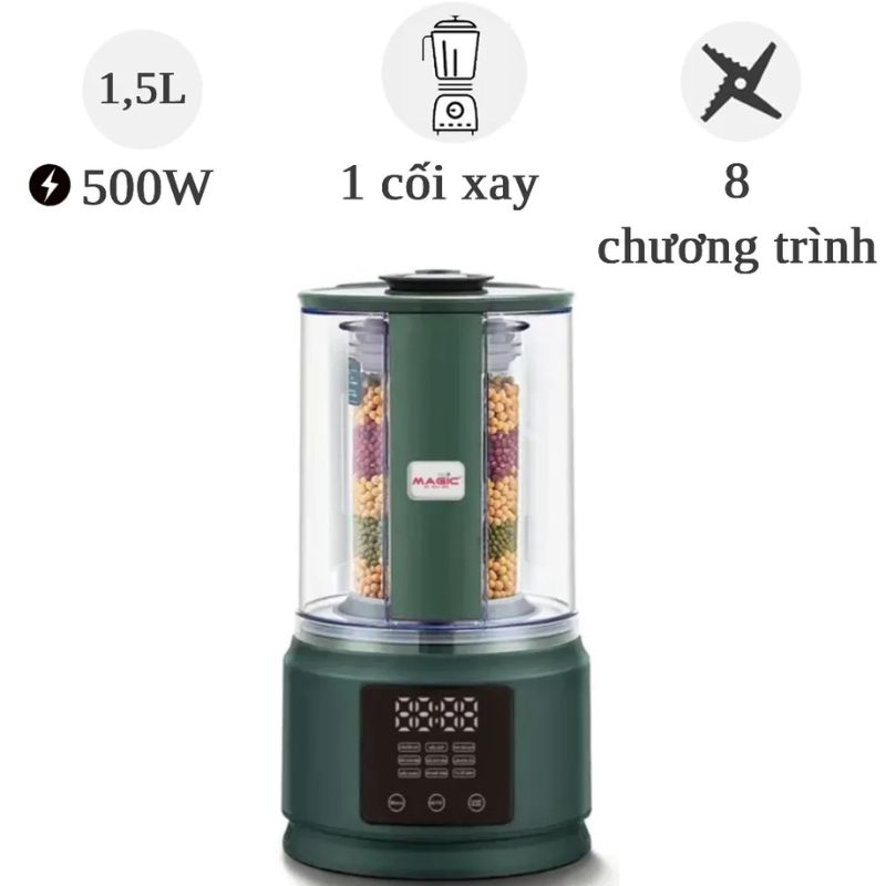 Máy làm sữa hạt đa năng Magic Eco AC-141 2 Máy làm sữa hạt đa năng Magic Eco AC-141