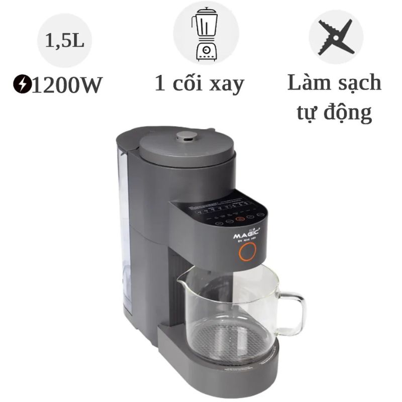 Máy làm sữa hạt Tự Động Magic ECO AC-140 3 Máy làm sữa hạt Tự Động Magic ECO AC-140