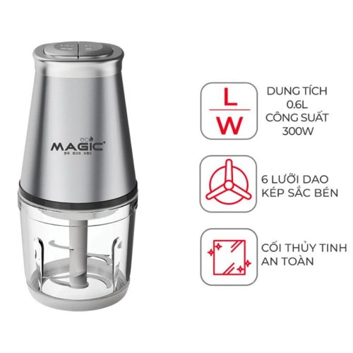 Máy xay thịt Magic Eco AC-14 0.6 Lít 4 Ảnh máy xay thịt Magic Eco AC-14 0.6 Lít