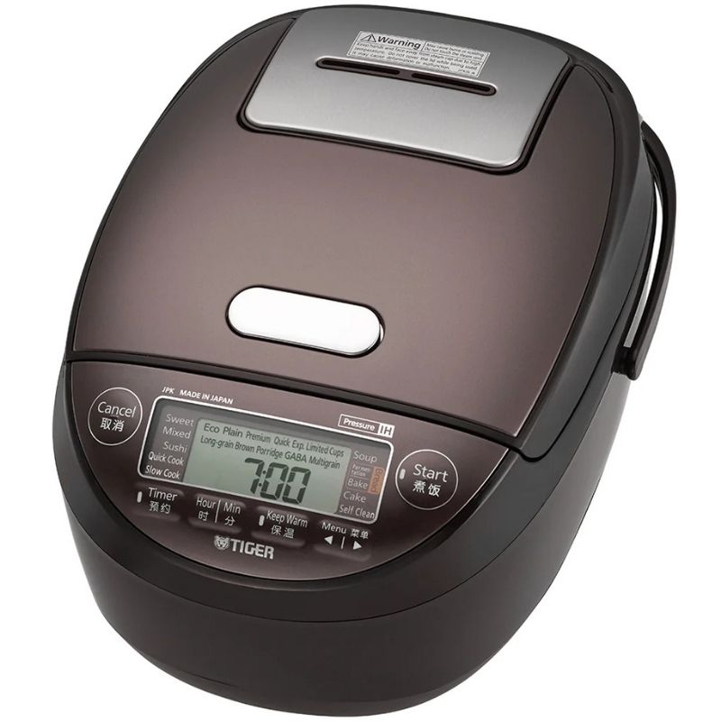 Nồi cơm điện tử cao tần áp suất Tiger JPK-W10W-T 4 Ảnh nồi cơm điện tử cao tần áp suất Tiger JPK-W10W-T