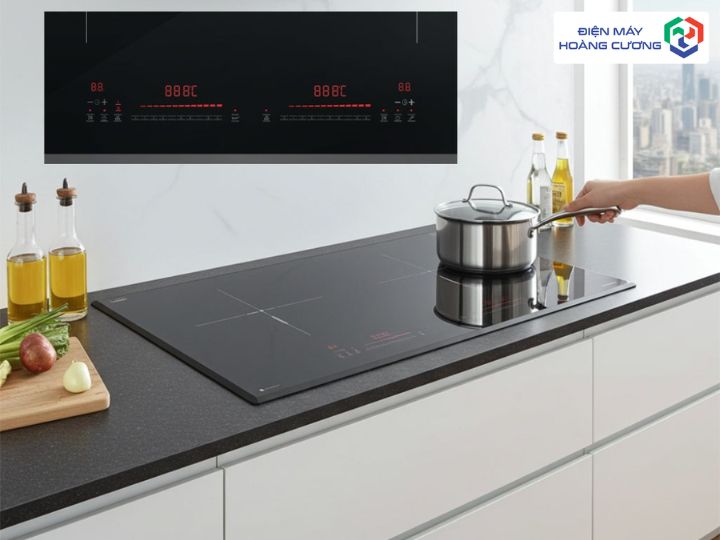 Bếp từ GrandX GX IP676SE 10 Bảng điều khiển cảm ứng bếp từ GrandX GX IP676SE