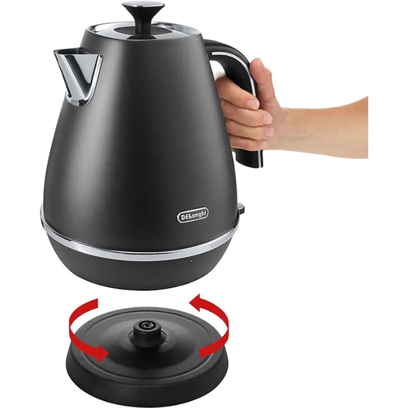 Bình đun siêu tốc 1.7lít Delonghi KBI2001.BK 5 Đế bình đun siêu tốc 1.7lít Delonghi KBI2001.BK