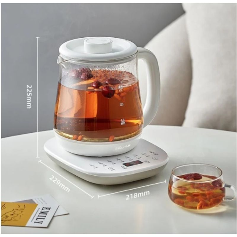 Bình đun đa năng Bear YSH-D15V7 1.5 Lít 5 Kích thước bình đun đa năng Bear YSH-D15V7 1.5 Lít