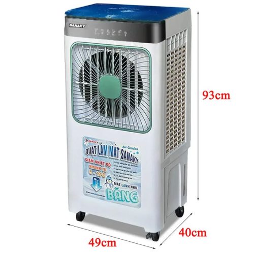 Máy làm mát bằng hơi nước Sanaky VH-4500AR 9 Kích thước máy làm mát bằng hơi nước Sanaky VH-4500AR