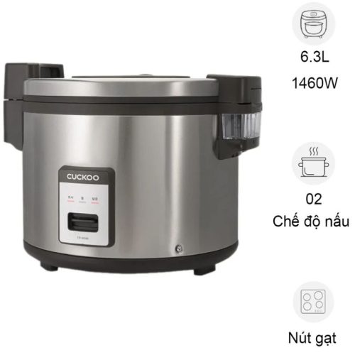Nồi cơm điện Cuckoo CR-3555 Màu Đen 6.3 Lít