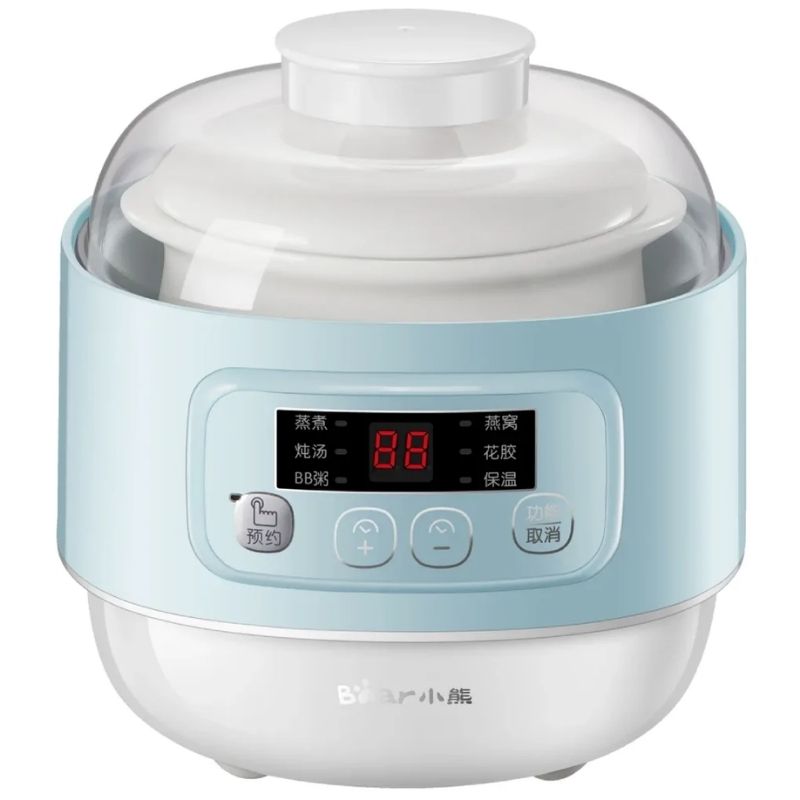 Nồi nấu chậm Bear 0.8 Lít DDZ-A08G2 đa năng 3 Nồi nấu chậm Bear 0.8 Lít DDZ-A08G2 đa năng