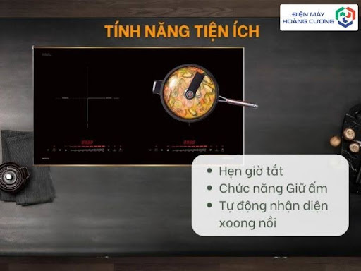Bếp từ Hafele HC-I73242B 536.61.857 nhiều tính năng