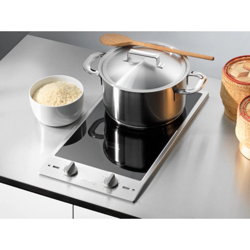 Bếp từ Domino Miele 2 vùng nấu CS 1212-1 I lắp âm 4 Ảnh bếp từ Domino Miele 2 vùng nấu CS 1212-1 I lắp âm