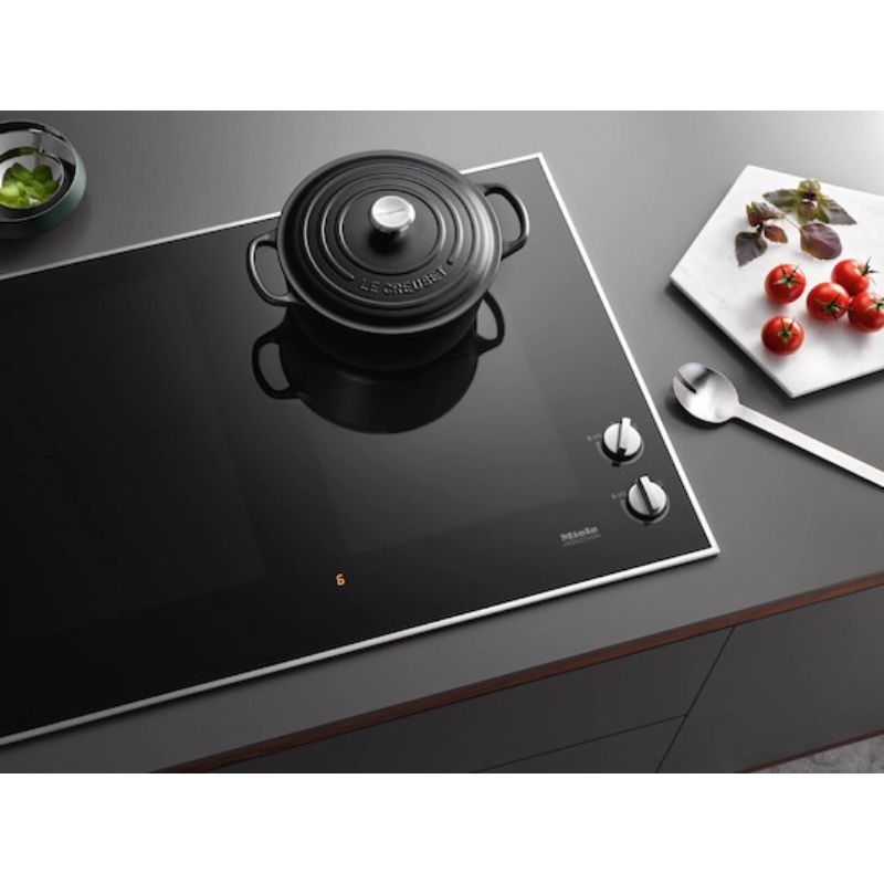 Bếp từ Miele 4 vùng nấu KM 7174 FR lắp âm 4 Ảnh bếp từ Miele 4 vùng nấu KM 7174 FR lắp âm