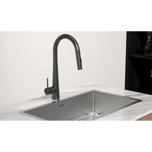 Vòi rửa bát nóng lạnh Hafele LUX-P HT25-SH1P417 567.24.498 Đen 5 Ảnh vòi rửa bát nóng lạnh Hafele LUX-P HT25-SH1P417 567.24.498 Đen