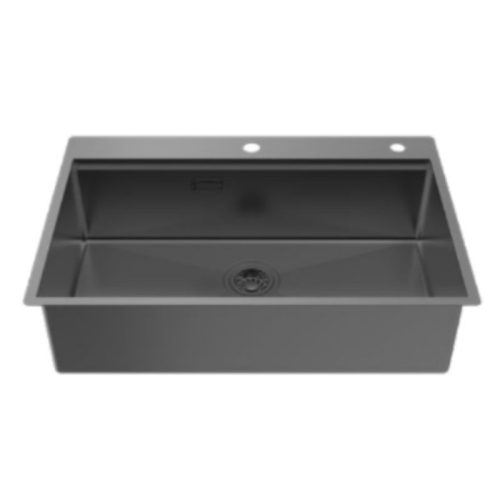 Chậu rửa bát Hafele WS R10 HS25-SSN1S-7650 567.24.485 Đen