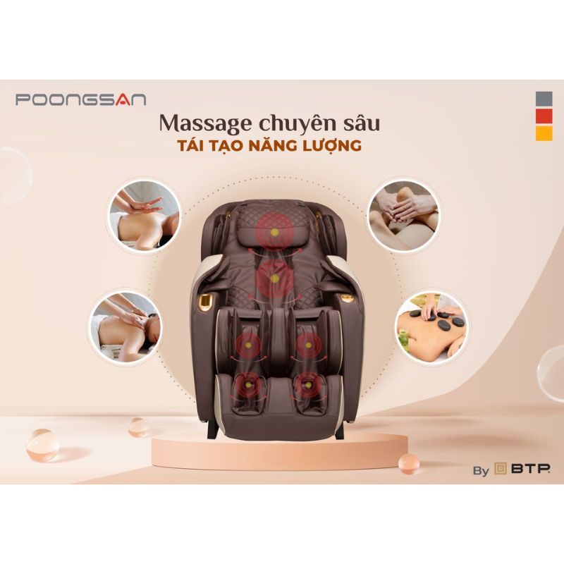 Ghế massage Poongsan MCP-303 5 Hình ảnh ghế massage Poongsan MCP-303