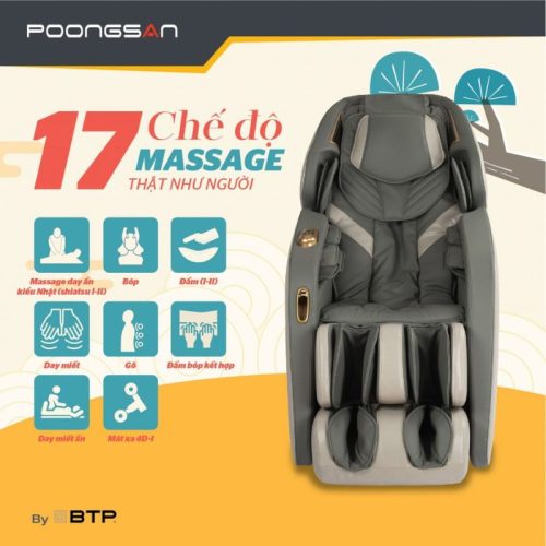 Hình ảnh ghế massage Poongsan MCP-804