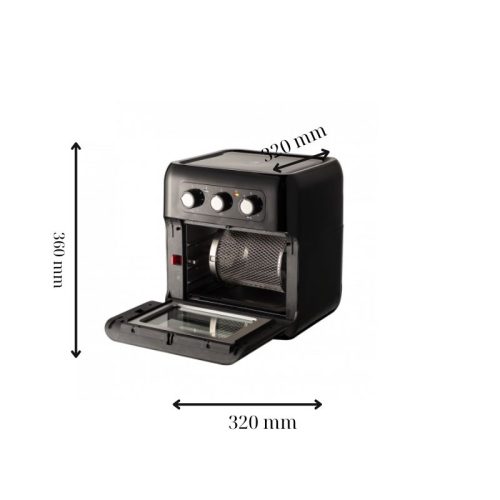 Nồi chiên không dầu Hawonkoo AFH-100-TQ 7 Kích thước nồi chiên không dầu Hawonkoo AFH-100-TQ