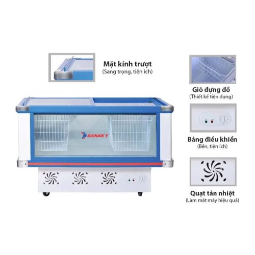 Ảnh tủ mát Sanaky VH299K