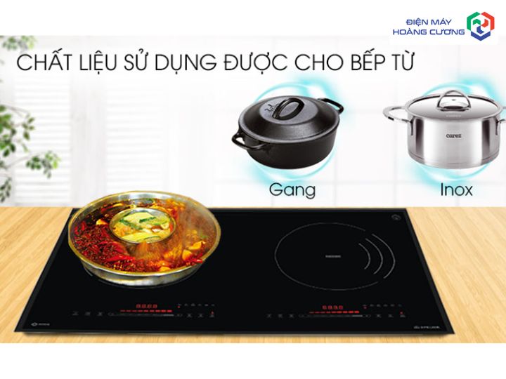 Sử dụng nồi phù hợp cho bếp từ STL 210C