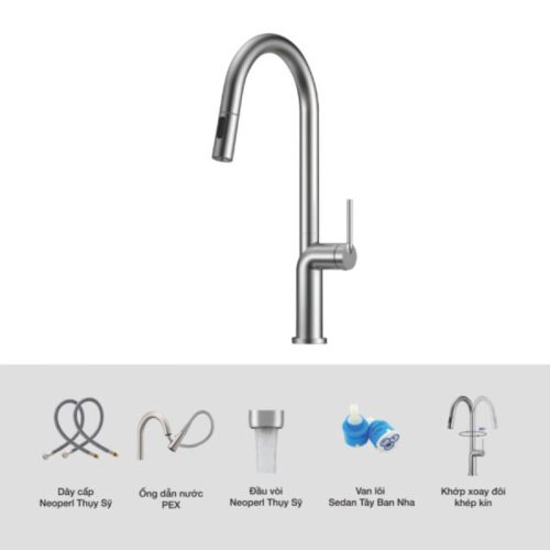 Vòi rửa bát Kluger KLF0020S 7 Phụ kiện vòi rửa bát Kluger KLF0020S