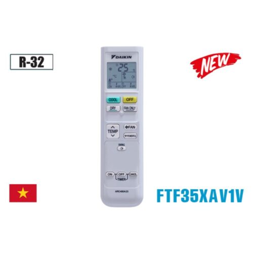 Điều khiển điều hòa Daikin 12000 BTU FTF35XAV1V