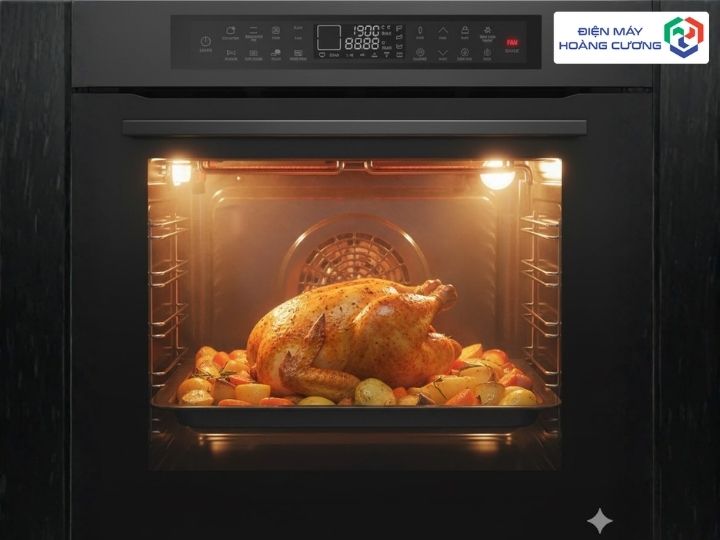 Lò nướng âm tủ Hafele HC-O811B 495.10.035 15 Lò nướng âm tủ Hafele HC-O811B hiệu suât nướng cao