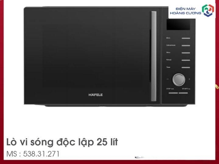 Lò vi sóng độc lập Häfele HC-MW251FB 538.31.271 10 Lò vi sóng độc lập Häfele HC-MW251FB 538.31.27 điểm mạnh