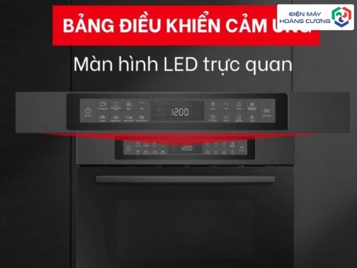 Lò vi sóng kết hợp nướng Hafele HC-MWO381B 495.10.044 điều khiển hiện đại