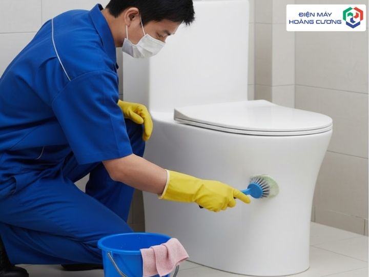 Bồn cầu một khối Hafele 588.82.438 dễ vệ sinh