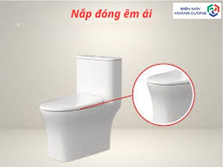 Bồn cầu một khối Hafele 588.82.438 nắp đóng êm ái
