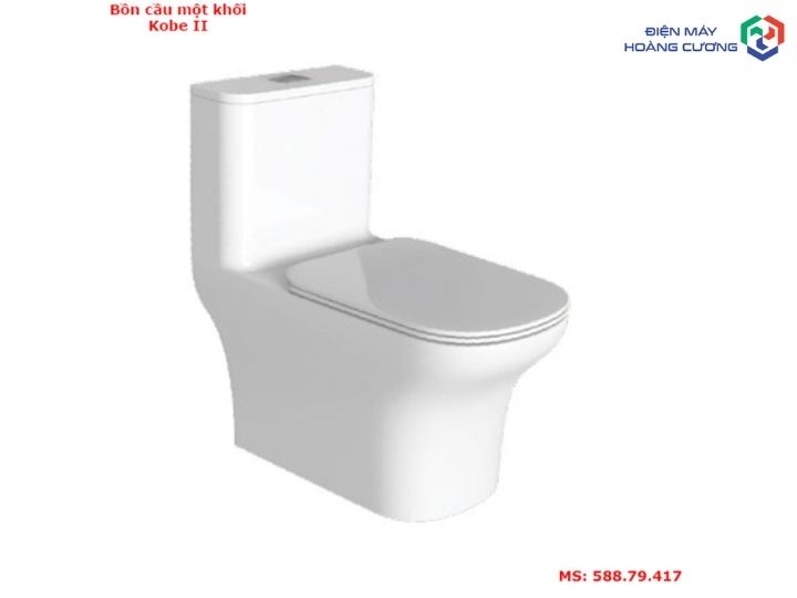 Bồn cầu một khối Kobe II Hafele 588.79.417 8 Bồn cầu một khối Kobe II 588.79.417