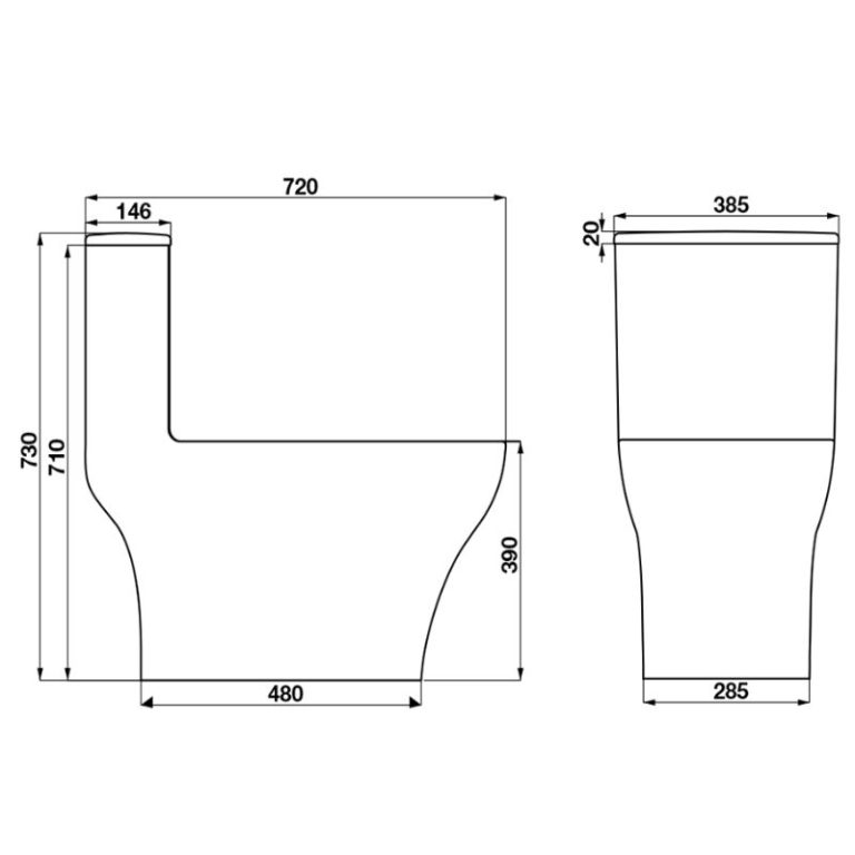 Bồn cầu một khối Kobe II Hafele 588.79.417 4 Bồn cầu một khối Kobe II Hafele 588.79.417 - Ảnh 2