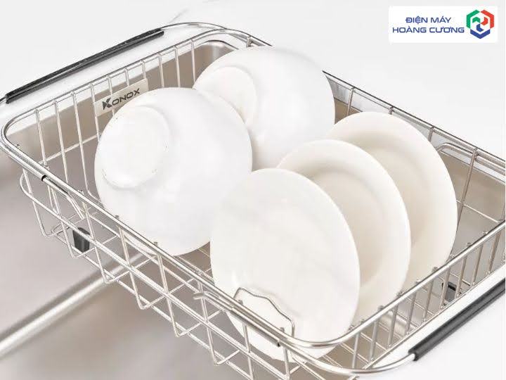 Chậu rửa bát Konox Vigo 860 Turkey Series phụ kiện đầy đủ