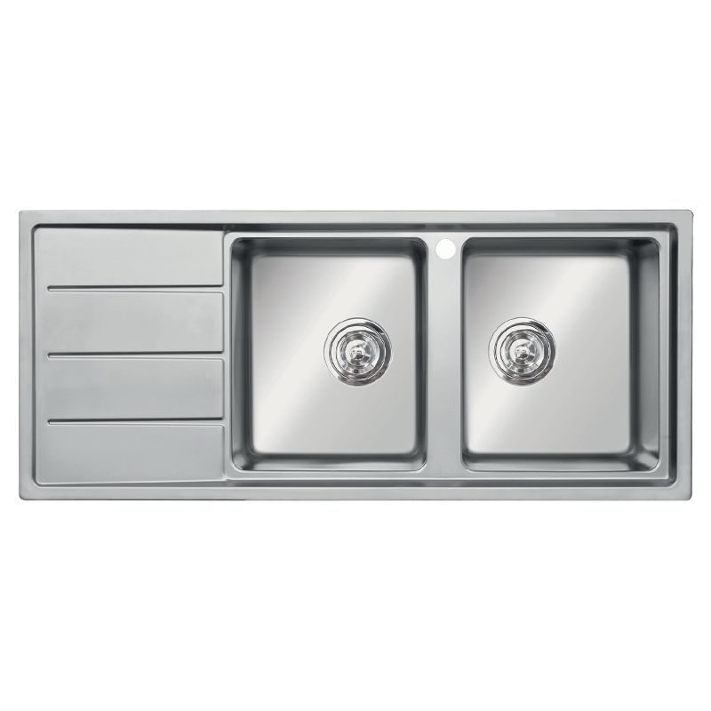 Chậu rửa bát Konox Turkey Beta 1160 Bàn trái 2 Chậu rửa bát Konox Turkey Beta 1160 Bàn trái